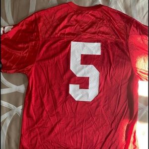 Ohio State University (OSU) football jersey